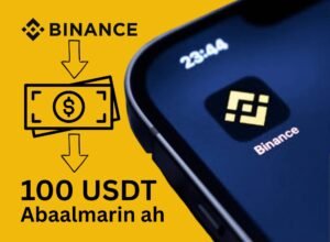 Read more about the article Binance Iska Diiwaangeli oo Hel Abaalmarin 100 USDT