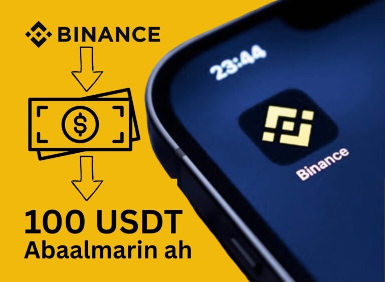 Binance Abaalmarin 100 USDT